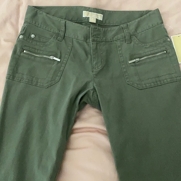 Michael Kors Denim - Michael Kors Fatigue Green skinny jeans 8